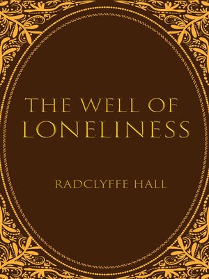 cover image of The Well of Loneliness